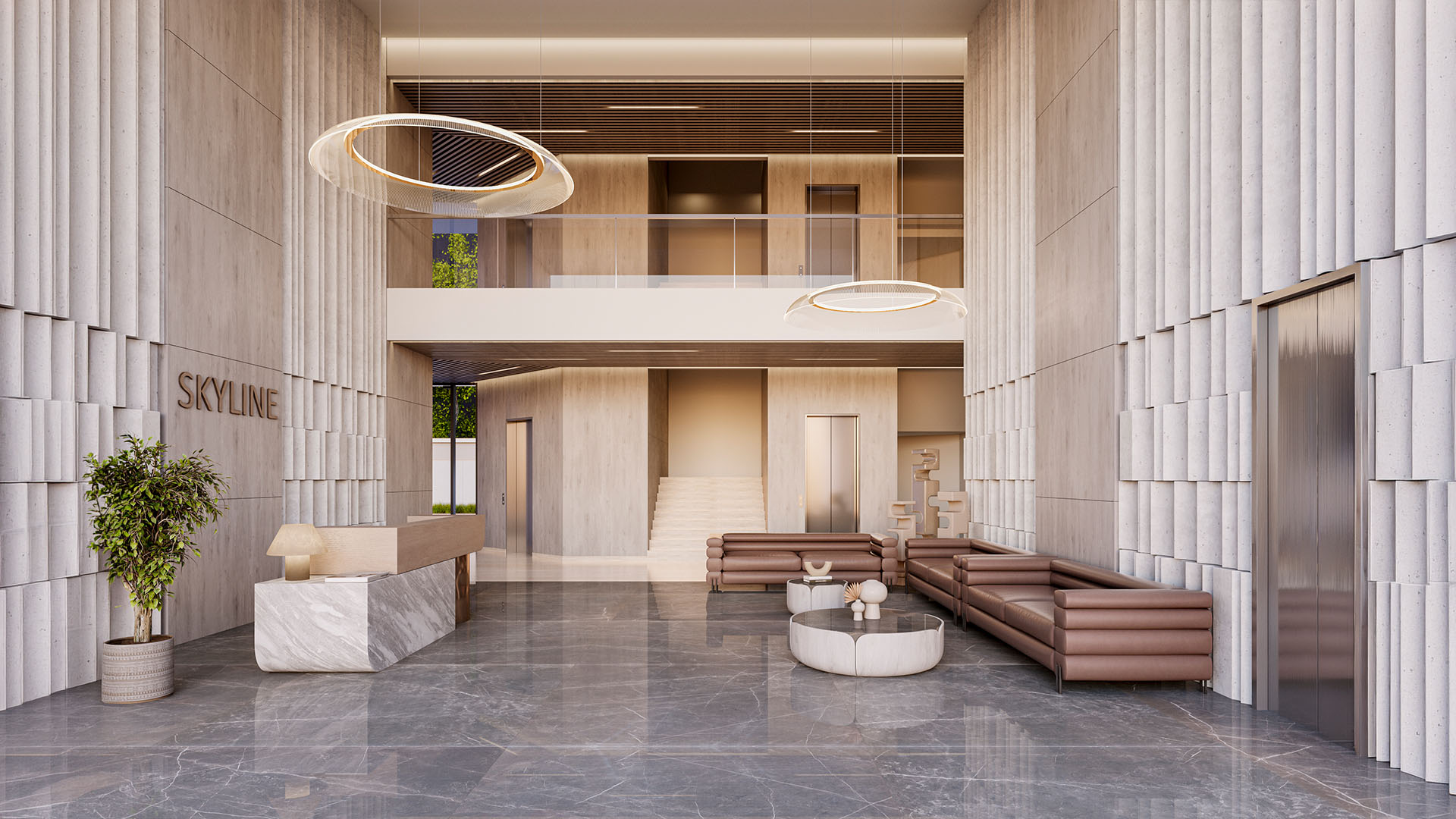 Skyline amenities